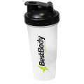 Шейкер Best Body від Helios 600 мл (з кулькою) чорна кришка