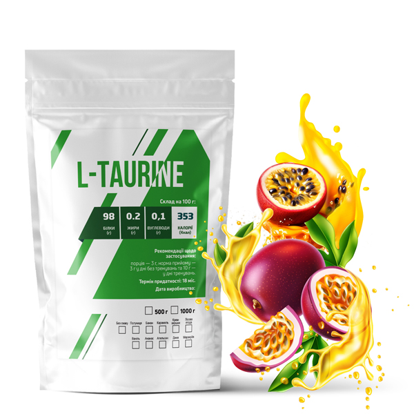 L-TAURIN (1 кг) маракуйя