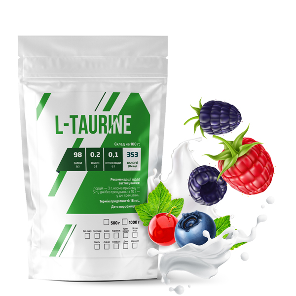 L-TAURIN (1 кг) лесная ягода
